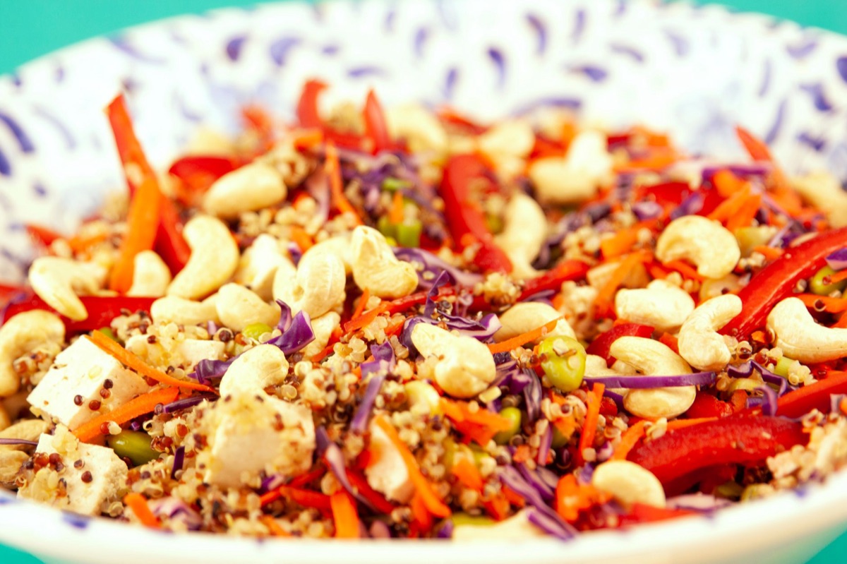quinoa con verduras