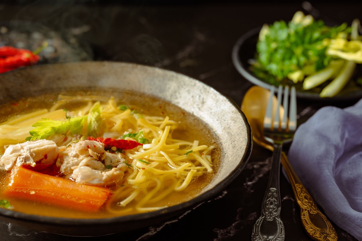 雞胸肉 in soup