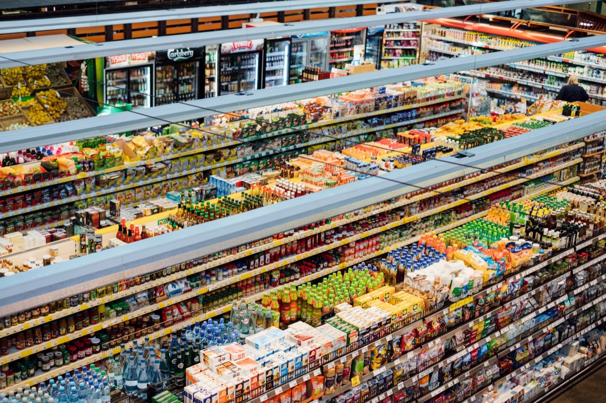 Nährwertangabe auf Milchproduktverpackung