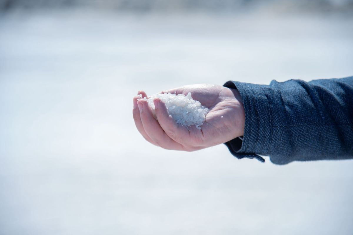 sodium content label on food packaging