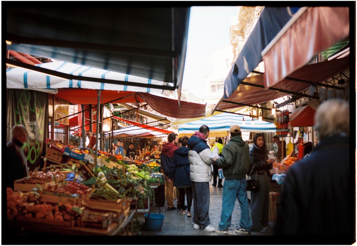 Stall di verdura in Italia