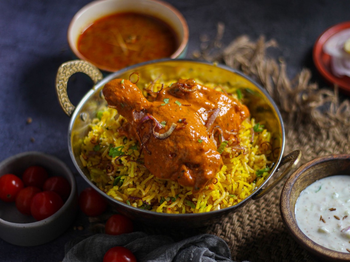 bowl di riso tradizionale in india