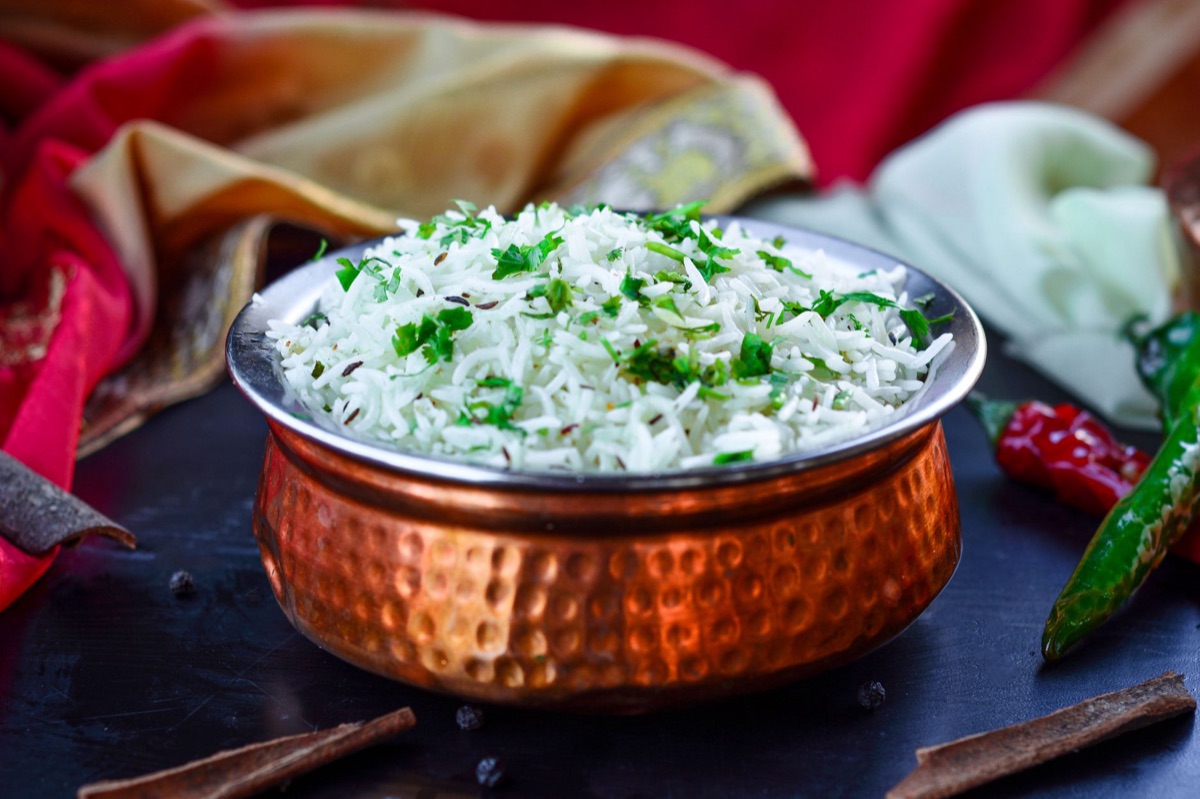arroz kalanamak em prato