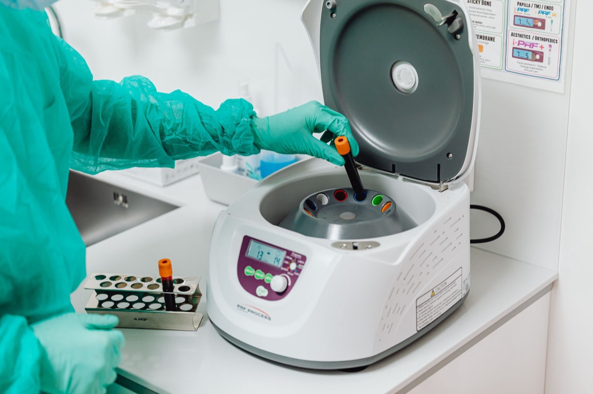 Laboratory equipment used for food nutrient analysis